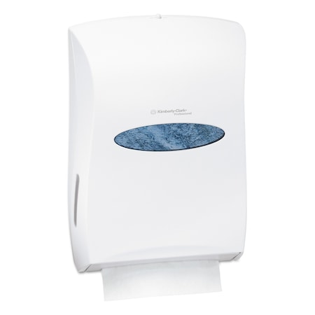 Kimberly-Clark Professional Universal Towel Dispenser, 13 31/100w x 5 17/20d x 18 17/20h, White KCC 09906